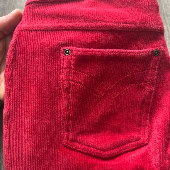 Hue Red Corduroy pants - Picture 4 of 4